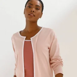 Gilet bicolore sans boutons