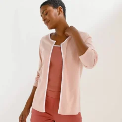 Gilet bicolore sans boutons