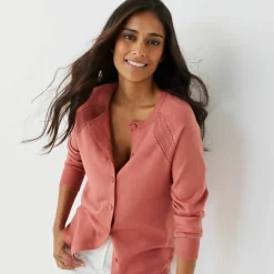 Gilet boutonné fantaisie