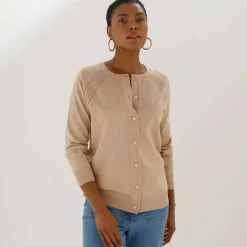 Gilet boutonné fantaisie