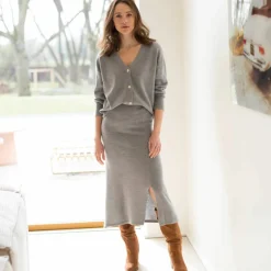Gilet à boutons officier, volume loose