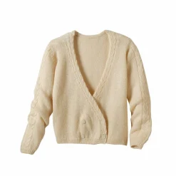 Gilet forme cache-coeur toucher doux