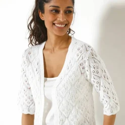 Gilet maille fantaisie