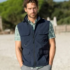 Gilet multipoches sans manches