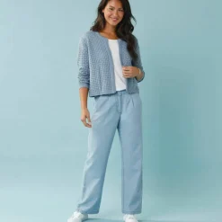 Gilet paletot maille fantaisie, Spécial Petites