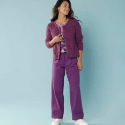 Gilet paletot Spécial Petites, maille poilue