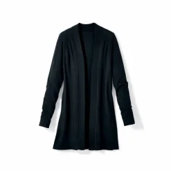 Gilet porter ouvert, manches longues