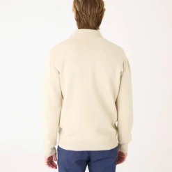 Gilet zippé col montant en maille milano