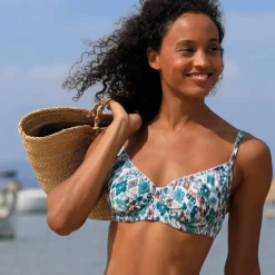 Haut de maillot de bain avec armatures Tanza - forme corbeille