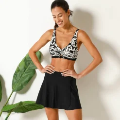 Haut de maillot de bain forme foulard Linao - sans armatures