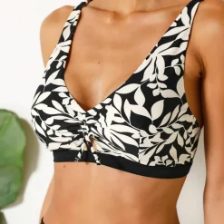 Haut de maillot de bain forme foulard Linao - sans armatures