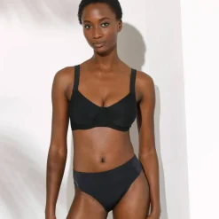 Haut de maillot de bain forme minimiseur uni Solaro - avec armatures flexibles