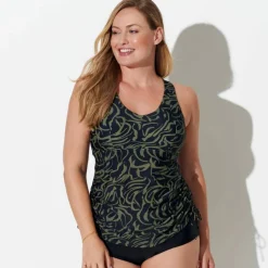 Haut de tankini imprimé Floresta