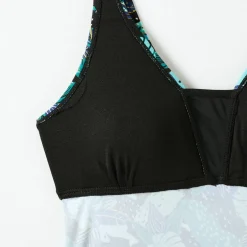 Haut de Tankini imprimé ligne post-opératoire PALOMBIA