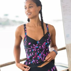 Haut de tankini Lokia avec armatures flexibles