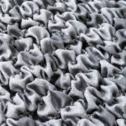 Housse bi-extensible microfibre gaufrée graphique spéciale chaise