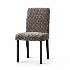 Housse bi-extensible microfibre gaufrée graphique spéciale chaise