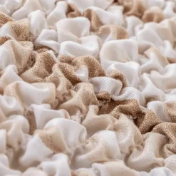 Housse bi-extensible microfibre imprimé vagues pour fauteuil et canapé