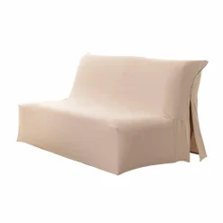 Housse canapé BZ bachette coton uni