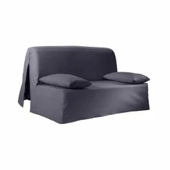 Housse canapé BZ bachette coton uni