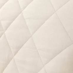 Housse canapé BZ coton bachette uni matelassé