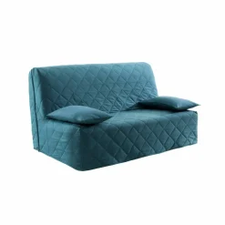 Housse canapé BZ coton bachette uni matelassé