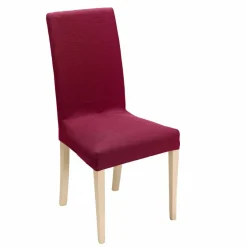 Housse chaise unie extensible - housse intégrale ou assise seule