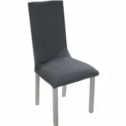 Housse chaise unie extensible - housse intégrale ou assise seule