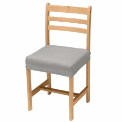 Housse chaise unie extensible - housse intégrale ou assise seule