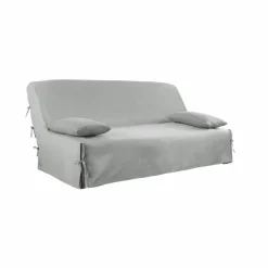 Housse clic-clac standard coton bachette uni