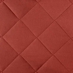 Housse clic-clac standard matelassée coton bachette uni