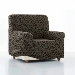 Housse de canapé extensible, motif tacheté graphique