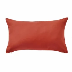 Housse de coussin unie bachette - lot de 2