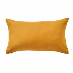 Housse de coussin unie bachette - lot de 2