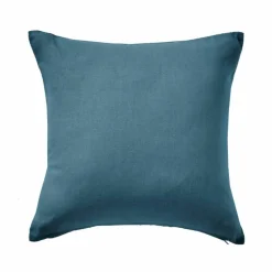 Housse de coussin unie bachette - lot de 2