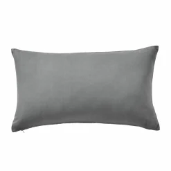 Housse de coussin unie bachette - lot de 2