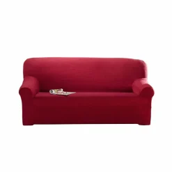 Housse extensible unie canapé fauteuil accoudoirs