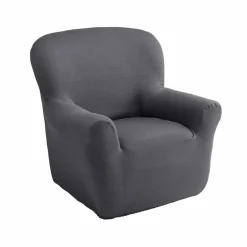Housse extensible unie canapé fauteuil accoudoirs