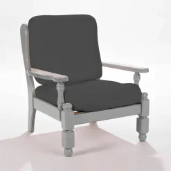 Housse extensible unie spéciale fauteuil rustique