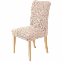 Housse microfibre bi-extensible gaufrée spéciale chaise
