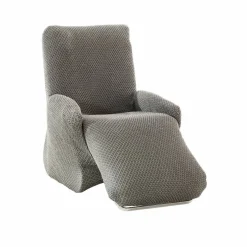 Housse texturée bi-extensible spéciale fauteuil relax