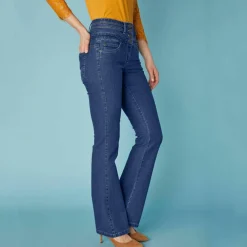 Jean bootcut taille haute - grande stature