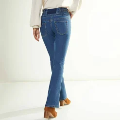 Jean bootcut taille haute - grande stature