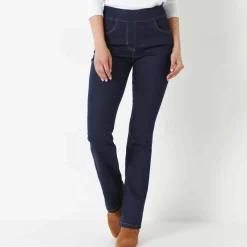 Jean bootcut ultra confort, grande stature