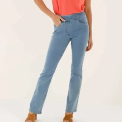 Jean bootcut ultra confort, grande stature