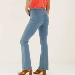 Jean bootcut ultra confort, grande stature