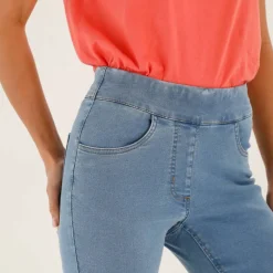 Jean bootcut ultra confort, grande stature