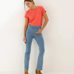 Jean bootcut ultra confort, petite stature