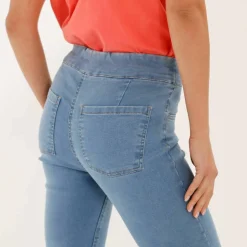 Jean bootcut ultra confort, petite stature