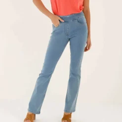 Jean bootcut ultra confort, petite stature
